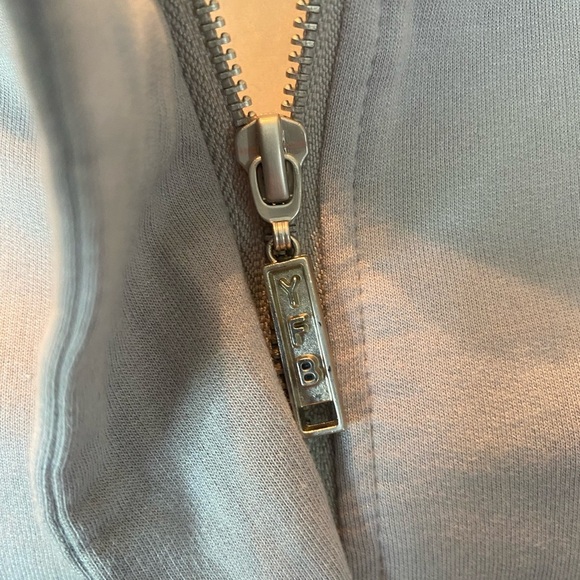 Young Fabulous Broke Cold Shoulder Womens Zip Up Jacket - Picture 6 of 8